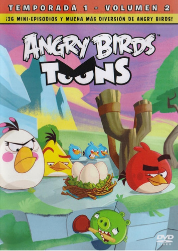 Angry Birds Toons Temporada 1 Uno Volumen 2 Dos Serie Dvd