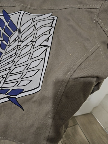 Campera Attack On Titan | Shingeki No Kyojin | Anime Cosplay (Usado)
