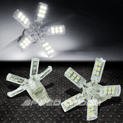 2x 40 Smd 40smd 7440 3528 White Led Spider 5-arm Turn/ta Oad