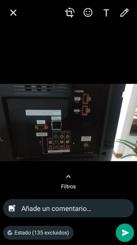 Imagen 5 de 5 de Televisor Panasonic Lcd 32 ´ Con Dos Entradas De Hdmi
