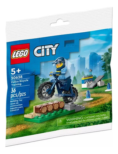 Lego City Entrenamiento De Policia En Bici (en Bolsa) 36 Pcs