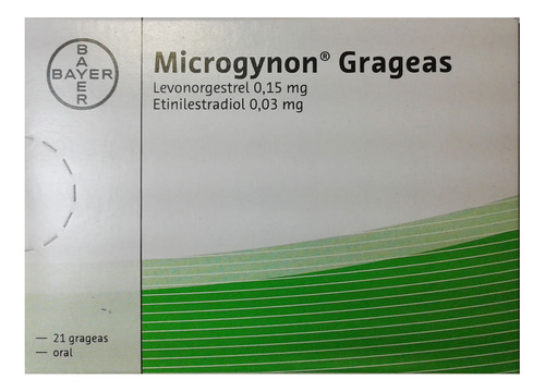 Microgynon X 21 Grageas