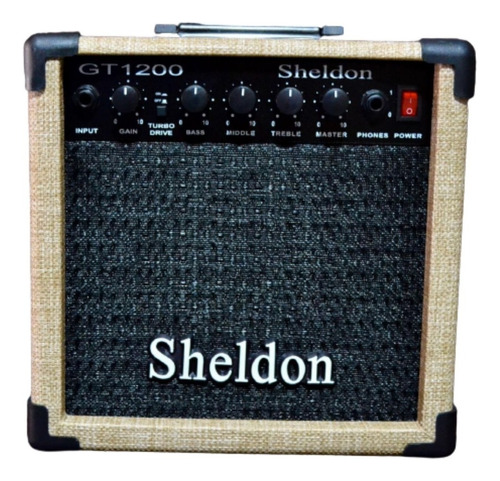 Amplificador Para Guitarra Gt1200 Sheldon Palha