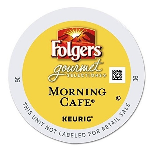 Folgers Morning Cafe K-cup De Keurig Cerveceros, 96 Conde