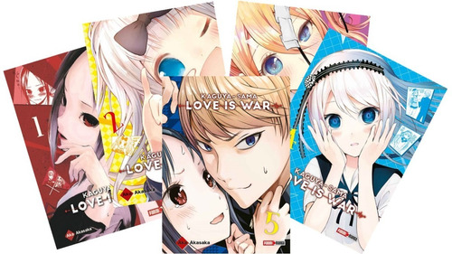 Kaguya Sama Love Is War 1 2 3 4 5 Pack Manga Panini Español