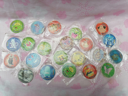 Lote De 22 Tazos Pokémon Sabritas