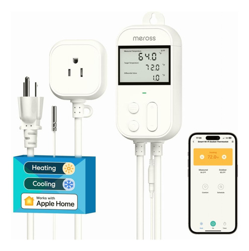 Meross Driver De Temperatura Inteligente Termostato Para