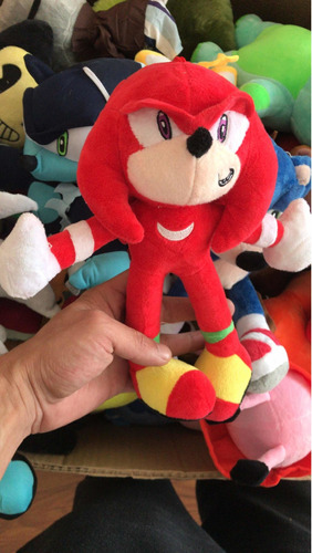 Oferta Peluche Sonic Tails, Knuckles 28 Cm El Erizo