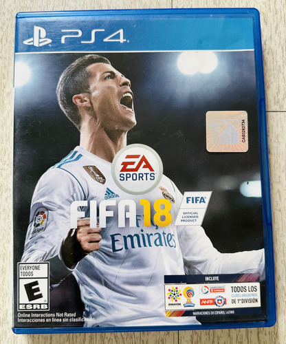 Juegos Para Ps4 Fifa 18 Y Fifa 17 Ps4 Físicos Playstation (Usado)