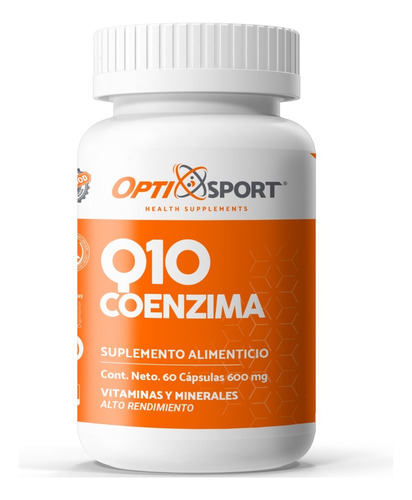 Coenzima Q10 60 Caps. Optisport