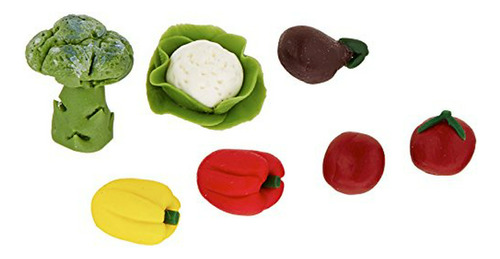 Set De Mini Vegetales Variados  - 7 Piezas