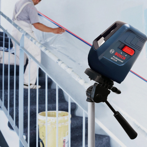 Nivel Laser De Linea Bosch Gll 3x 15 Mts + Tripode + Pilas
