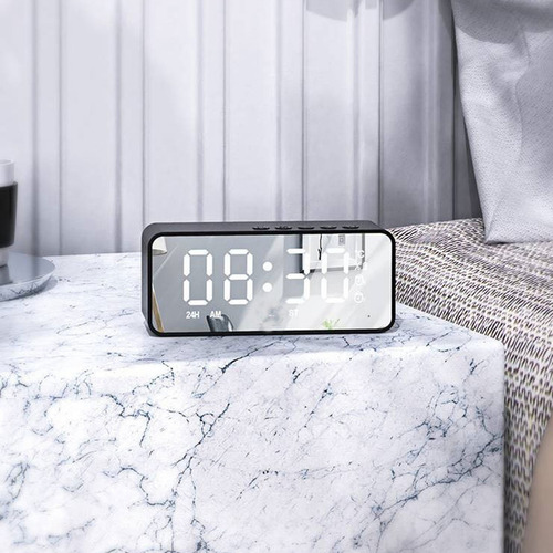 Reloj Despertador Digital Con Altavoz Para Hogar