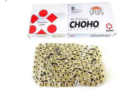 Cadena Transmisión Choho 428 X 130 Dorada Ref Solomototeam