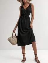 Comprar Shein Importado Vestidos  Mujer Escote V Casual