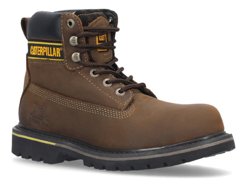 Bota De Seguridad Holton St Caterpillar Dieléctrico Café