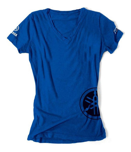 Factory Effex (17-) Camiseta Yamaha Para Mujer (royal, M)