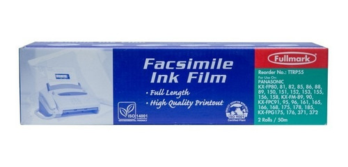Film Para Fax Pana Fullmark Ttrp55, 2 Rollos Insunet