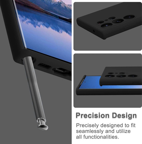 Imagen 5 de 10 de Carcasa Para Samsung S23 Ultra Silicon Protector + Hidrogel
