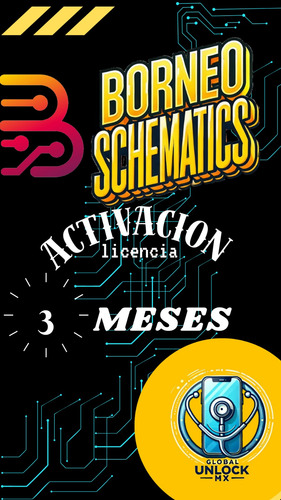 Borneo Schematic 3 Meses Licencia Full
