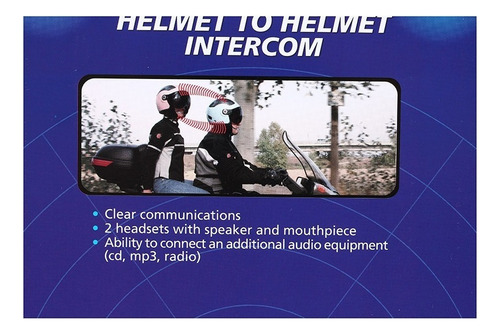 Casco A Casco Comunicador Motocicleta Intercom Moto