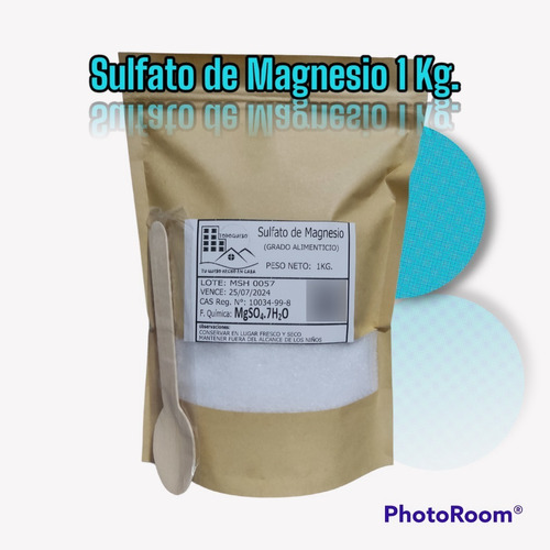 Sulfato De Magnesio Usp (1kg)