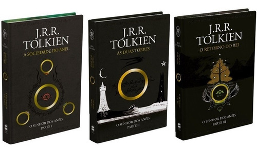Box Senhor Dos Anéis J. R. R. Tolkien ( 7 Livros ) Capa Dura