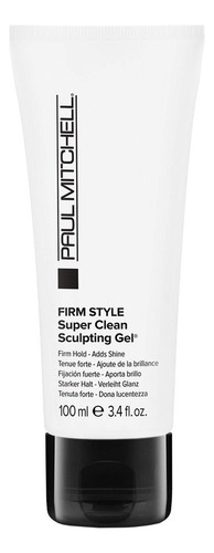 Paul Mitchell Super Clean Sculpting Gel, Fijación Firme, Ge