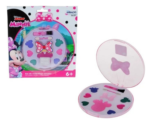 Set Cosmeticos Circular Minnie En Blister