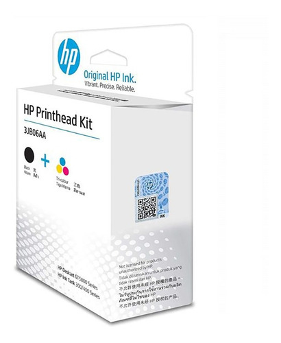 Kit Cabezales Hp 3jb06aa Negro/tricolor Gt5800/315/400/415