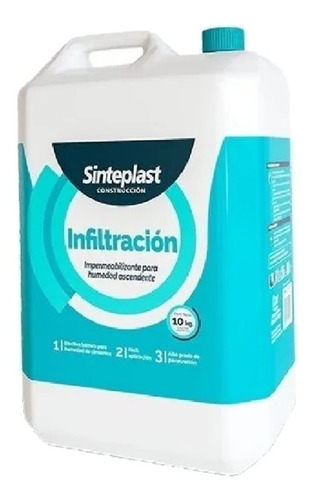 Infiltración Para Humedad De Cimientos Sinteplast 10kg Image