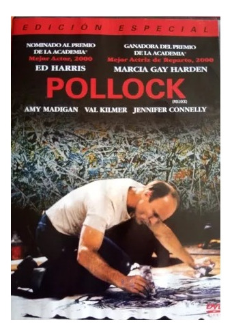 Dvd / Pollock / Ed Harris / Jennifer Connelly / Pintura