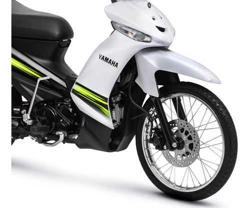 Guardabarro Del.blanco Crypton 110