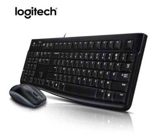 Kit Teclado Numerico Español Y Mouse Usb Logitech Mk120 Flex