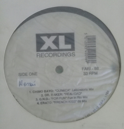 Xl Recording Vinilo Compilado Importado Usa