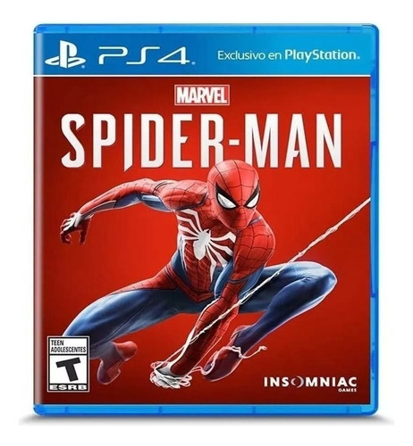 Spiderman Spider-man Ps4 Fisico Wiisanfer (Reacondicionado)