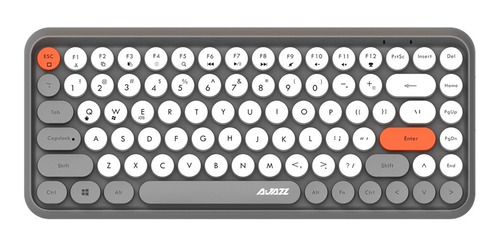 Teclado Bluetooth Ajazz 308i Tapa De Tecla Redonda Conexión