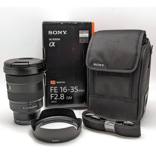 Sony G Master E-mount Fe 16-35mm F2.8 Wide Angle Lens Sel163