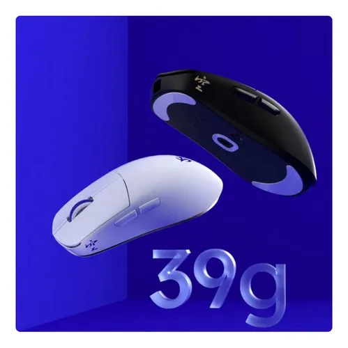 Mouse Gamer Ninjutso Sora V2 Ultraleve 39g Branco Lançamento