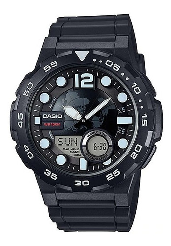 Reloj Casio Aeq-100w-1av Hombre Original E-watch