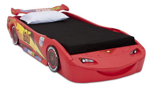 Disney / Pixar Cars Lightning Mcqueen - Cama Individual Con 