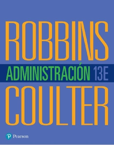 Libro - Administración Robbins Coulter Pearson -robbins, S