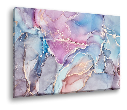 Tela Canvas Quadro Decorativo Grande Abstrato Cores 120x90 C