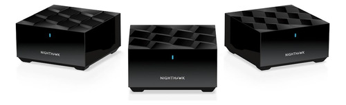 Netgear Nighthawk Advanced MK63S-100NAS - Sistema Wi-Fi de 6 malhas para T. Cor preta
