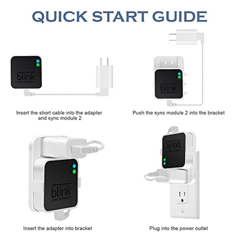 Soporte De Pared Wdzree Outlet Para Blink Sync Module 2, Aho