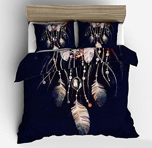 Fundas Para Edredones - Abojoy Feather Duvet Cover Set Bohem