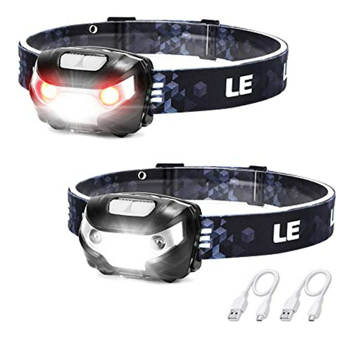 Linterna Frontal Led Recargable Le, Faros Delanteros Para Ni