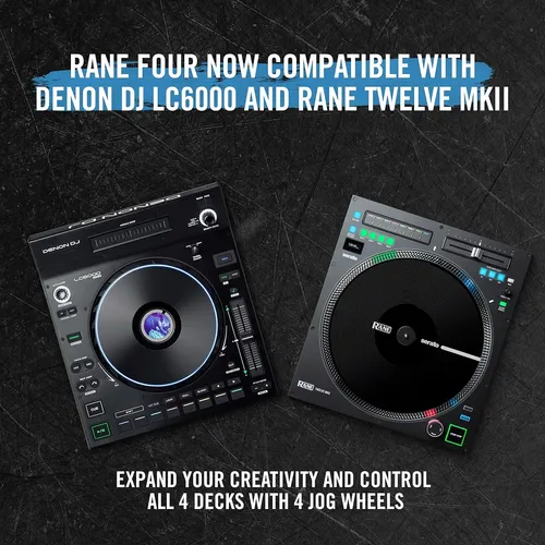 Rane Four Advanced 4 Channel Stems Controlador De Dj Ruedas