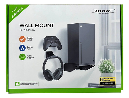 Soporte De Pared Para Xbox Series Xsx, Auriculares Y Control
