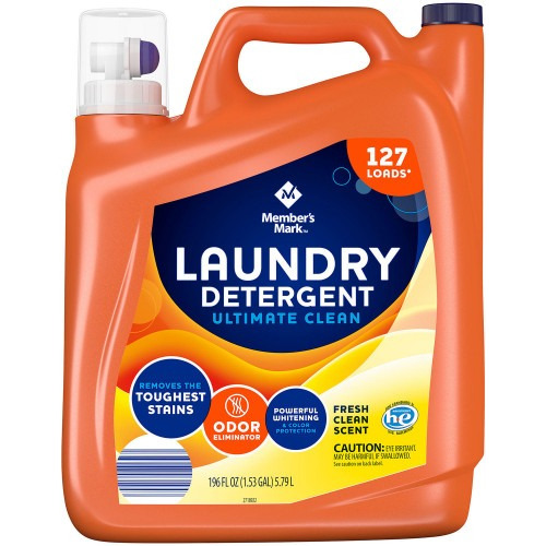 Detergente Liquido Members Mark Ultimate Clean Fresh 5.79l 